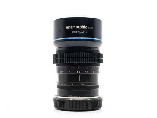Obiectiv fotofoto anamorfic Sirui 50mm 1.8