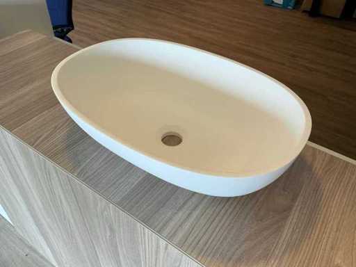Luca sanitary - Owalny - Umywalka 48 x 32,5 cm