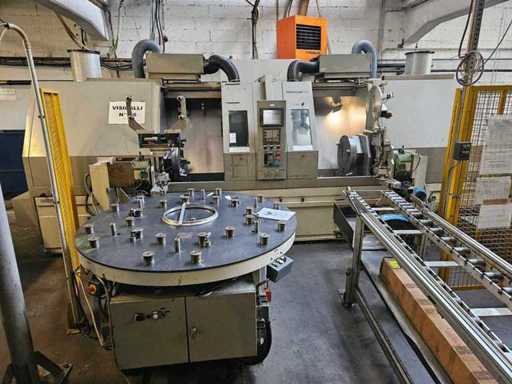 VISIGALLI - CNC lathe with double workstation 