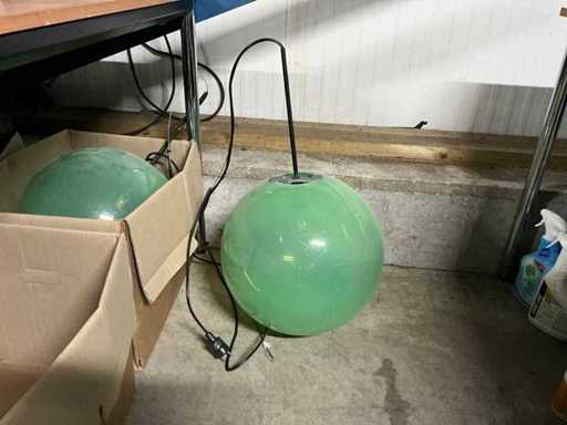 Suspensions en verre (8x)
