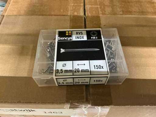 Stalowa śruba Sencys 3.5x20mm (144x)