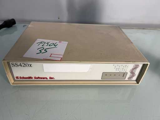 SOFTWARE SCIENTIFICO - SS420X - interfaccia cromatografia