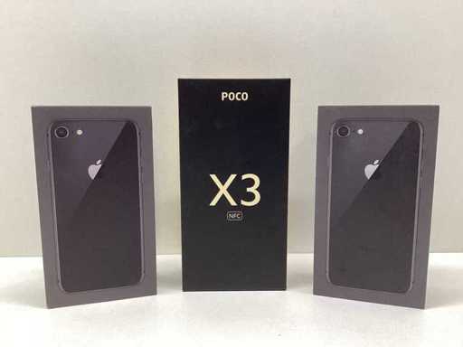 Telefony komórkowe - wadliwe (3x)