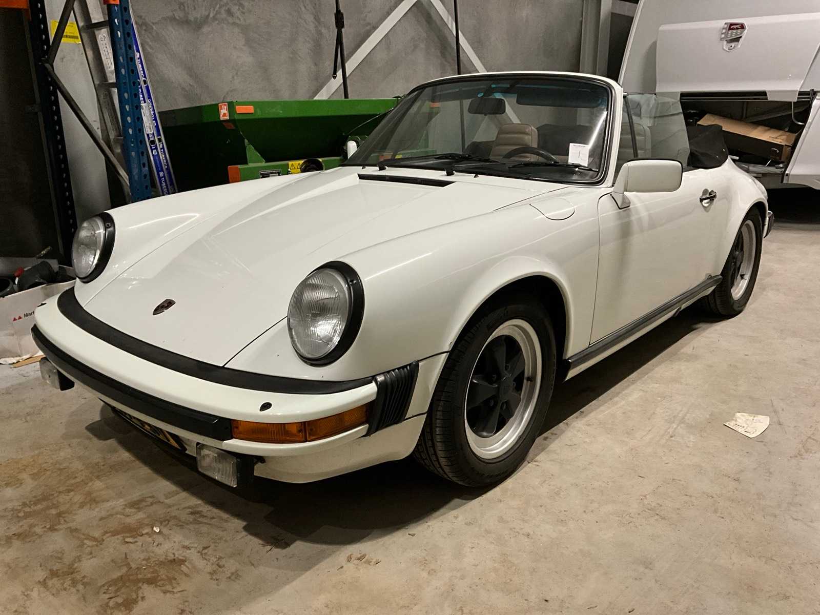 1983 Porsche 911 Convertible Passenger Car