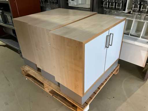 Aufbewahrungsschrank/Büroschrank (3x)