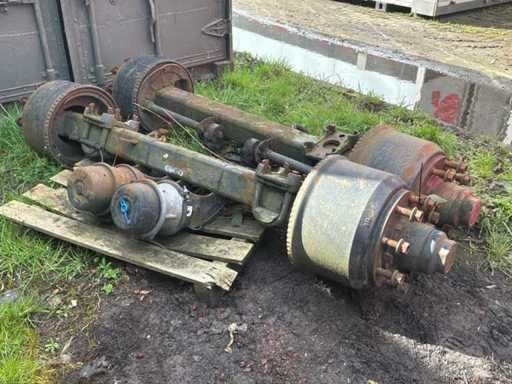 Essieu de remorque (2x)