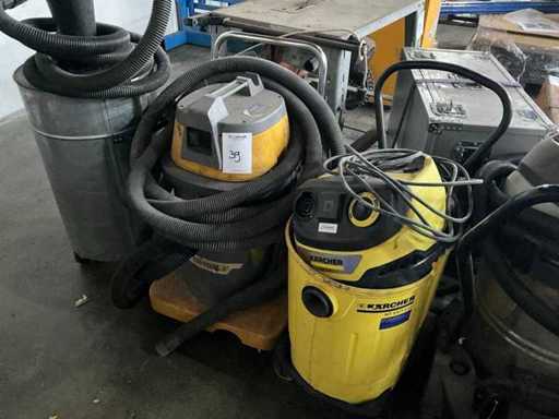Karcher NT55/1 eco and Ghibli Industrial vacuum cleaner (2x)