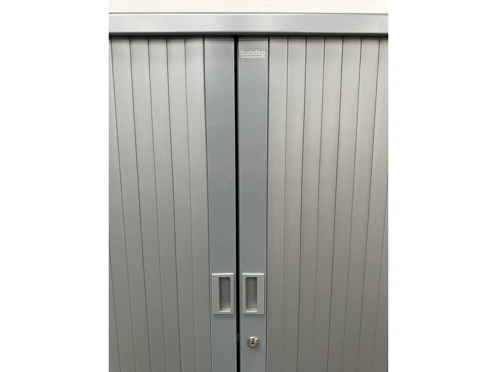 Half-height roller shutter cabinet