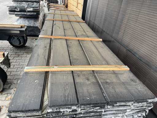 Pióro i wpust czarne powlekane 5000x185x18mm (140x)