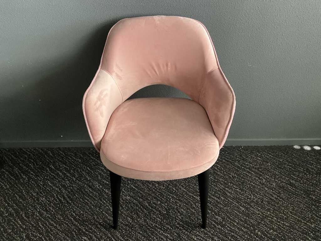 Richmond Giovanna Quartz pink Dining chair (4x)