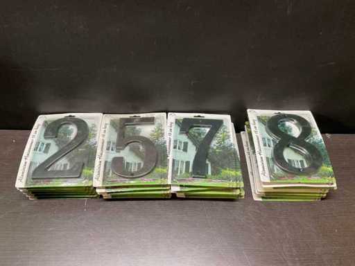 H&H garden Products House numbers 2, 5, 7, 8 (25x)