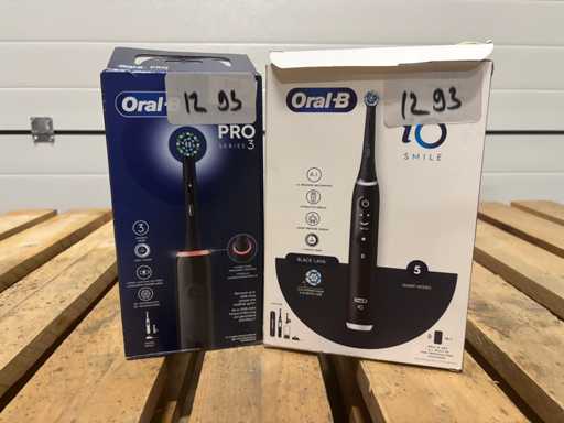 Oral-b - Braun - szczoteczka do zębów - pielęgnacja jamy ustnej (2x)