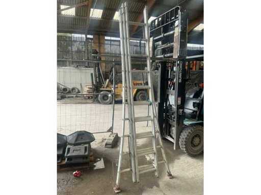 3x10 Aluminum Sliding Ladder