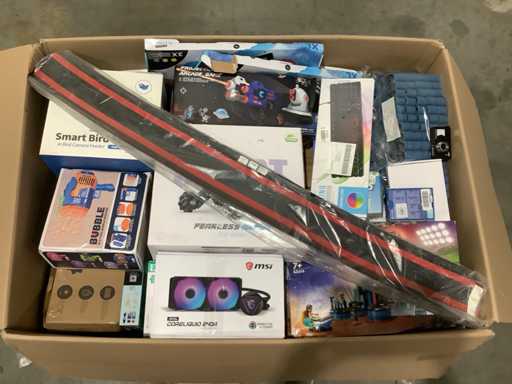 Marchandises de retour de palettes