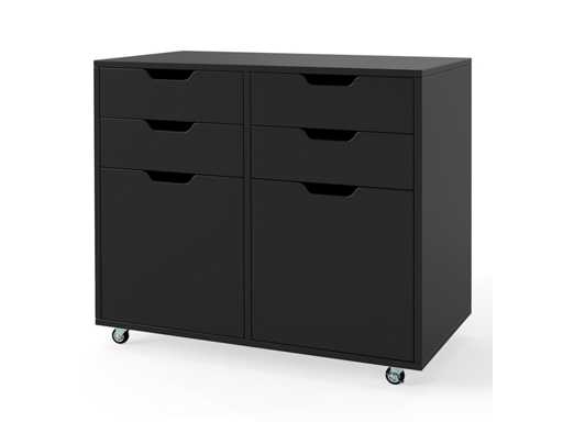 Houten dressoir met lades