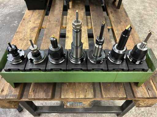 Milling machine tools (7x)