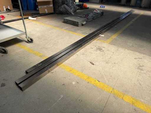 Tub din oțel inoxidabil 600 cm (3x)