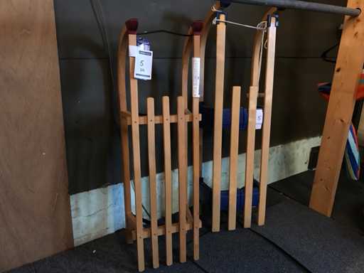 Nijdam Houten slee (2x)