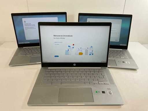 HP C640 14", Core(TM) i5 generația a 10-a, 8 GB RAM, 64 GB SSD TouchScreen ChromeBook-uri (3x)