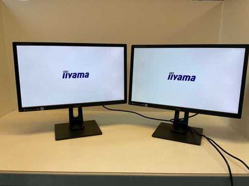 IIyama Prolite B2483HS Monitor (2x)