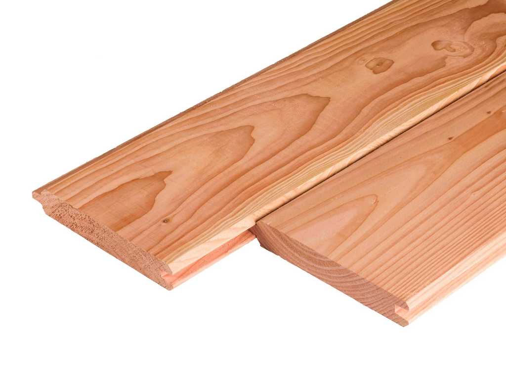 Douglas Profilo per capanna in legno 500x18x2,6 cm (20x)