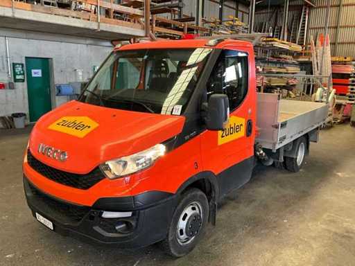 Iveco 35C 15 Daily Bridge 2015 cu macara Fassi Loader