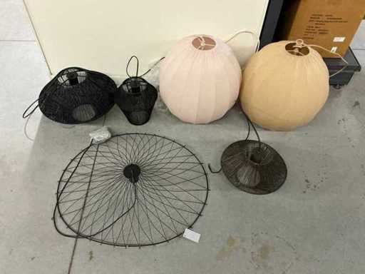 1304 Design Lights Suspendus (6x)