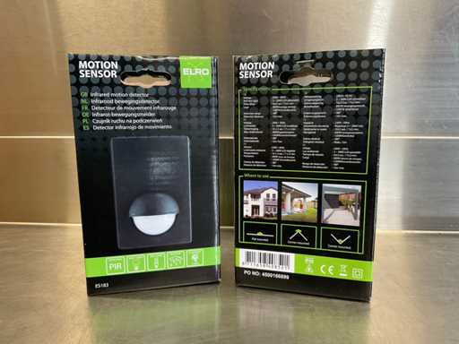 (48x) Elro ES183 Czujnik ruchu – podczerwień – zewnętrzna