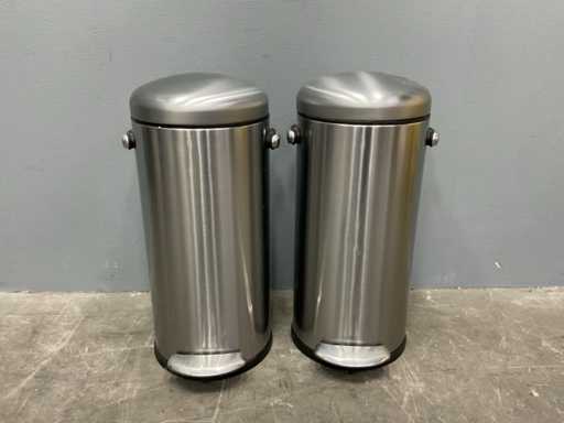 Kosze na ?mieci z peda?ami Simplehuman (2x)