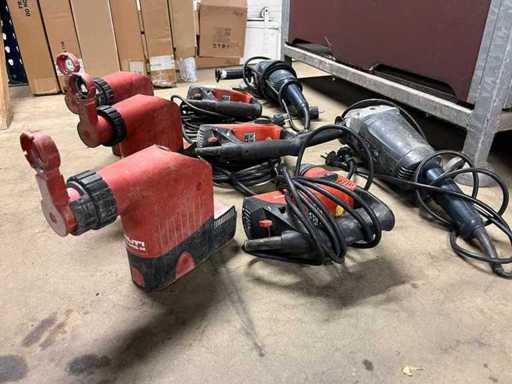 Dużo narzędzi Hilti i Bosch (8x)