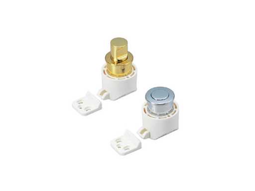 Marine Grade Push Latch PKL-05/L-CR - Chiusura porta in cromo resistente in ABS e ZDC per imbarcazioni e uso marittimo
