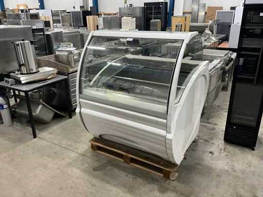 2014 Oscarielle Blanco derado Scoop Ice Cream Display Case