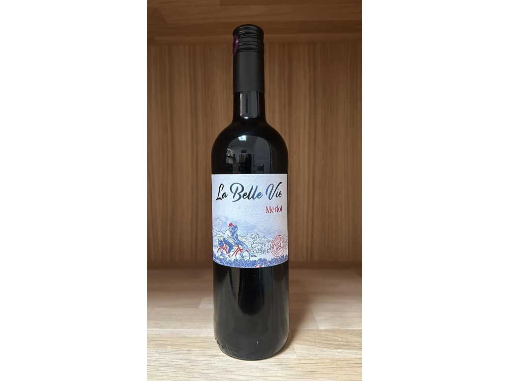 2021 - LA BELLE VIE - MERLOT - VDP D'OC - Rode wijn (150x)