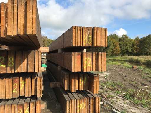 Wooden trusses 13.5x55x1060cm (6x)