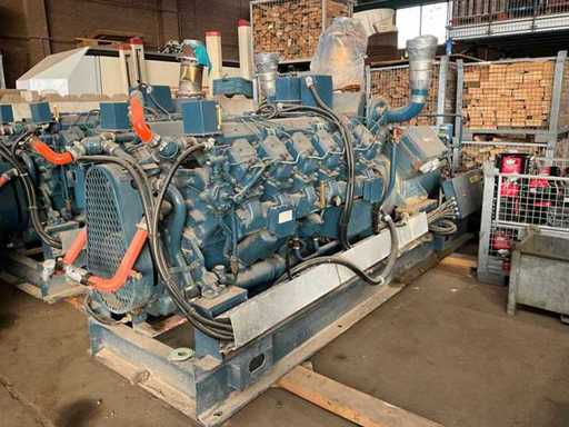 1982 Motermic Baudouin 400 KVA Dieselmotor