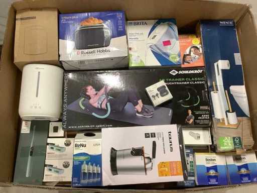 Marchandises de retour de palettes