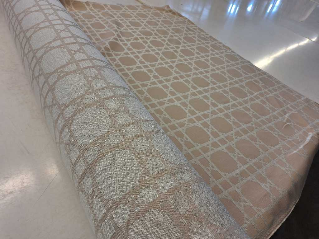 Tessuto da tappezzeria Ecru abstract 18.5m