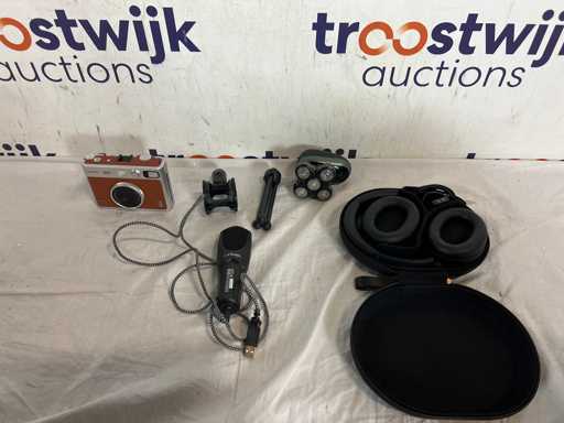 Căști Sony & FUJIFILM Instax & Microfon Remington Shaver & Trust