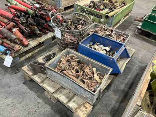 Batch of pipe clamps