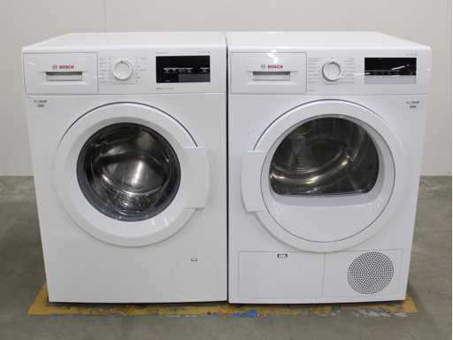 Série Bosch|6 Machine à laver VarioPerfect EcoSilence Drive & Série Bosch|4 sèche-linge