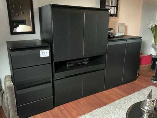 3-delige Tv meubel combinatie/opsteling