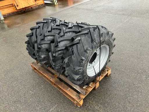 FOR KRAMER 1245 4X COMPLETE WHEELS 255/75 - 15.3 Tyres