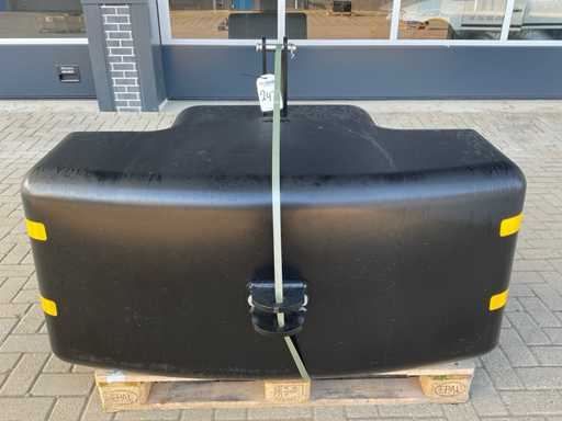 Front weight, "1450kg"