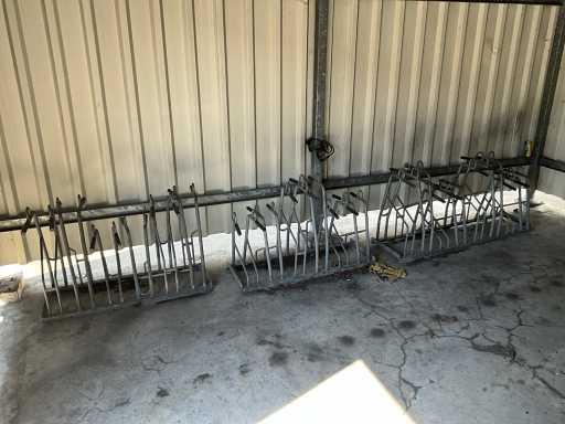 Supports de vélo en métal (3x)