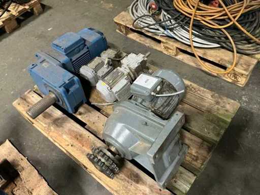 Moteur à engrenages (4x)