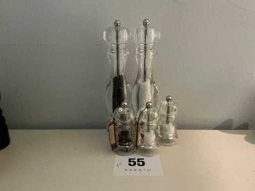 Moară de sare și piper (5x)