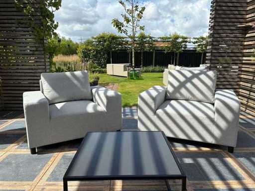Marche - Fauteuil de jardin Allweather - Chaise de jardin