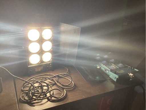 ColorTran Mini-Brute 6 LQD 6 Retro Stage Light (2x)