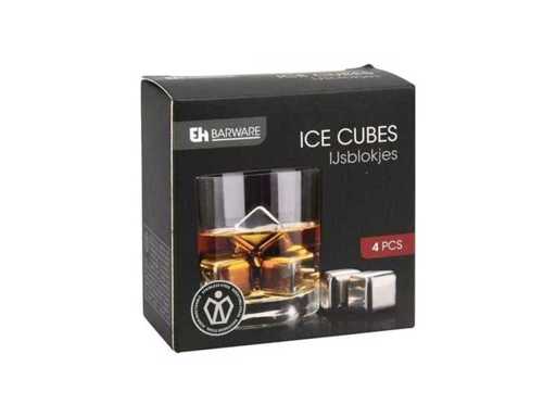 Kostki lodu ze stali nierdzewnej BarWare (784x)