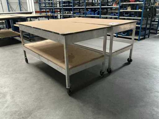 Arbeitstische aus AL (2x)